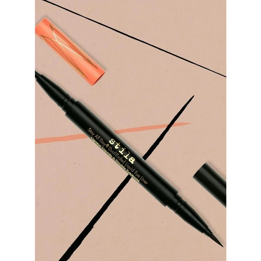 Stila Stay All Day Dual Ended Liquid Eye Liner Original & Micro Tip kitten kosmo
